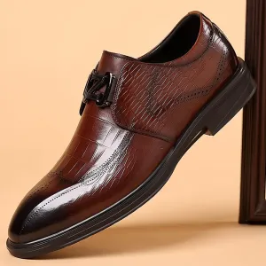 2023 New Men's Business Versatile Leather Shoes